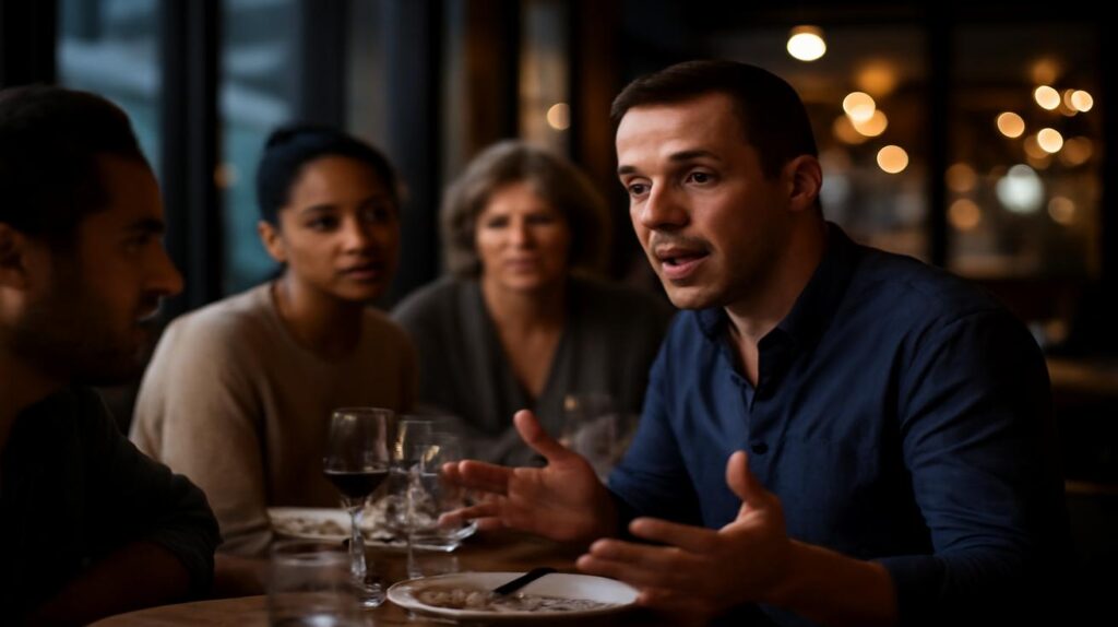 Vegetarier im Restaurant: Ein einziger Satz bringt alle zum Schweigen